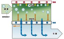 世界初の電界ろ過技術