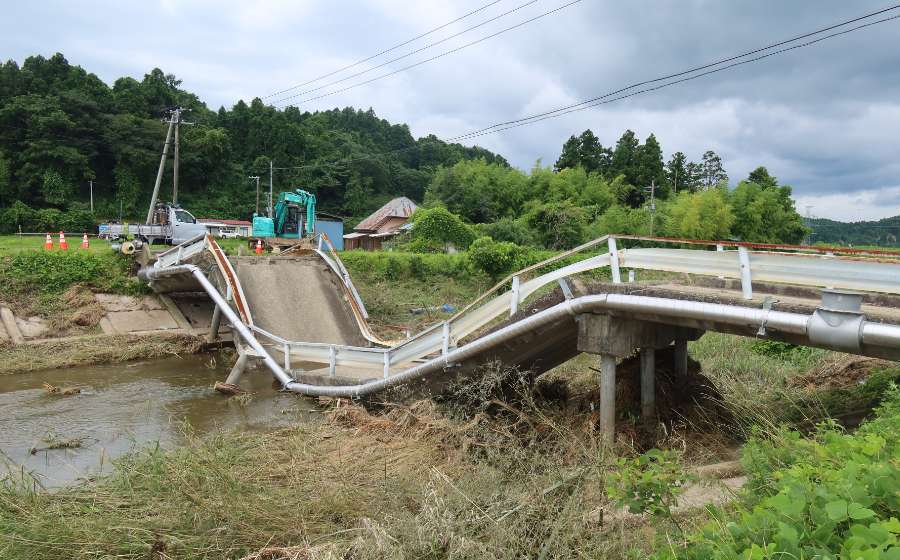 宮城県大崎市丸山橋（令和4年7月21日）